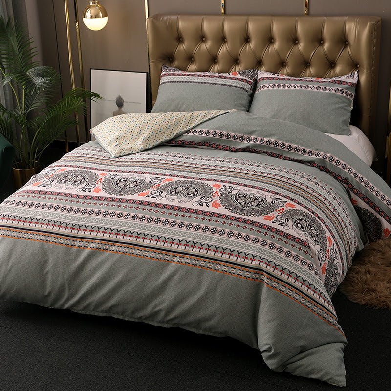 Bedding Set Bohemian Ethnic Style Three - piece Set - Krosscanada