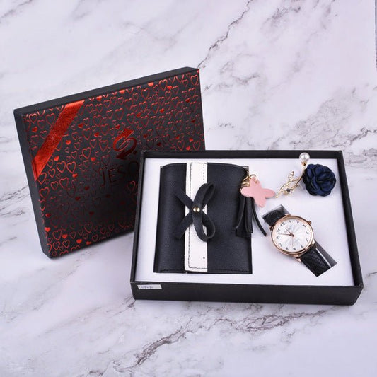 Belt Quartz Watch Boutique Set - Krosscanada
