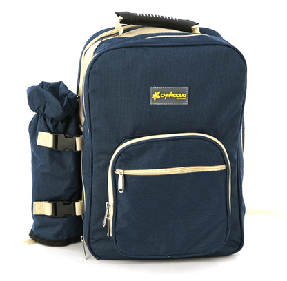 Branch road outdoor 4 person meal pack four person picnic bag camping bag burning utensils tableware - Krosscanada
