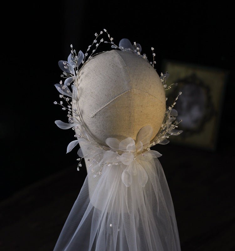Bridal wreath veil wedding dress accessories - Krosscanada