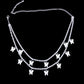 Butterfly Layered Necklace Hip Hop Pendant Necklace - Krosscanada