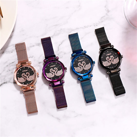 Magnet quartz ladies watch - KKscollecation