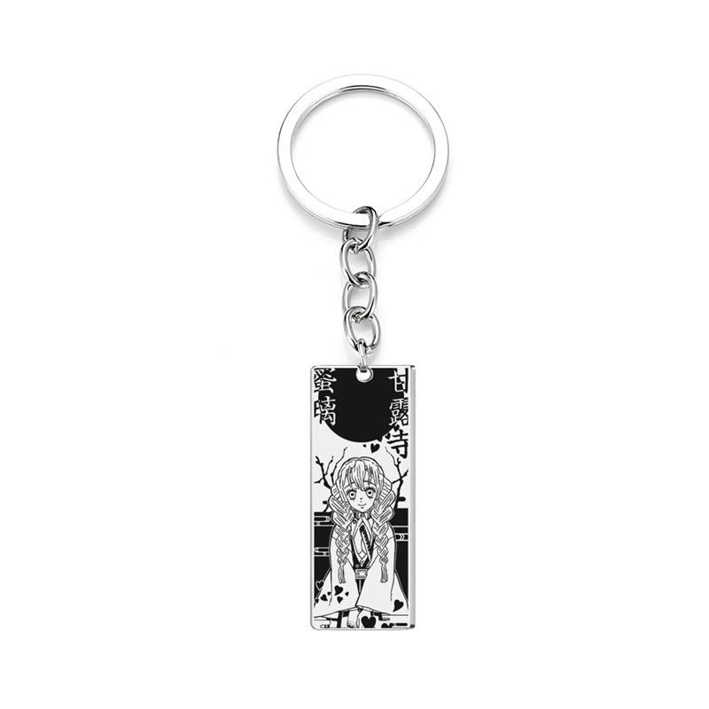 Demon Slayer Stainless Steel Keychain - KKscollecation