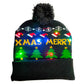 Christmas Decoration Knitted LED Light Cap Christmas Tree Snowman Adult Child Hat - KKscollecation