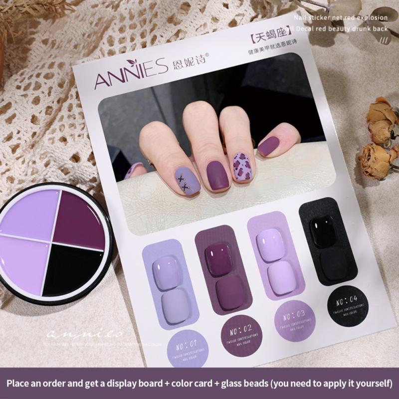 Popular Color Twelve Constellation Series Solid Nail Polish For Nail Salon