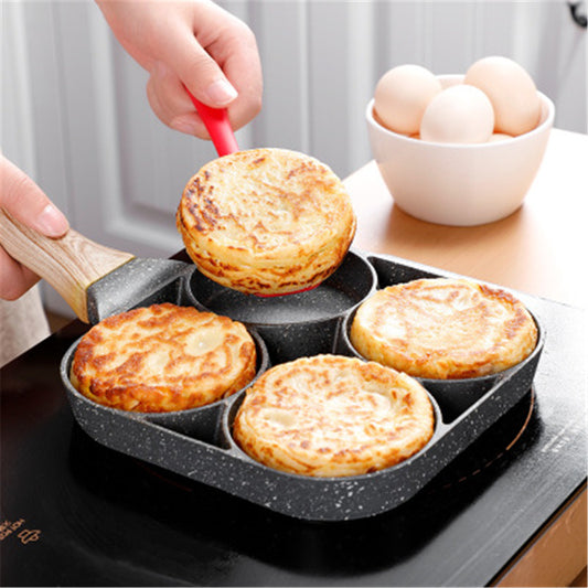 Four Hole Omelette Pan, Non-stick Pan - KKscollecation