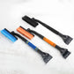 Car Cleaning Brush Ice Scraper Detachable Snow Shovel Brush Dust Remove Brush Auto Windshield Extendable Snow Brush Foam Handle - Krosscanada