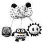Cartoon Animal Crib With Bell Around Toy - Krosscanada
