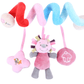 Cartoon Animal Crib With Bell Around Toy - Krosscanada