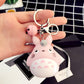 Cartoon chinchilla doll keychain - Krosscanada
