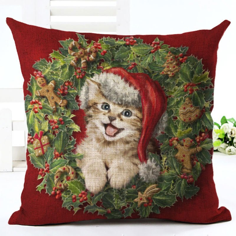 Cartoon christmas pillow pillow - Krosscanada