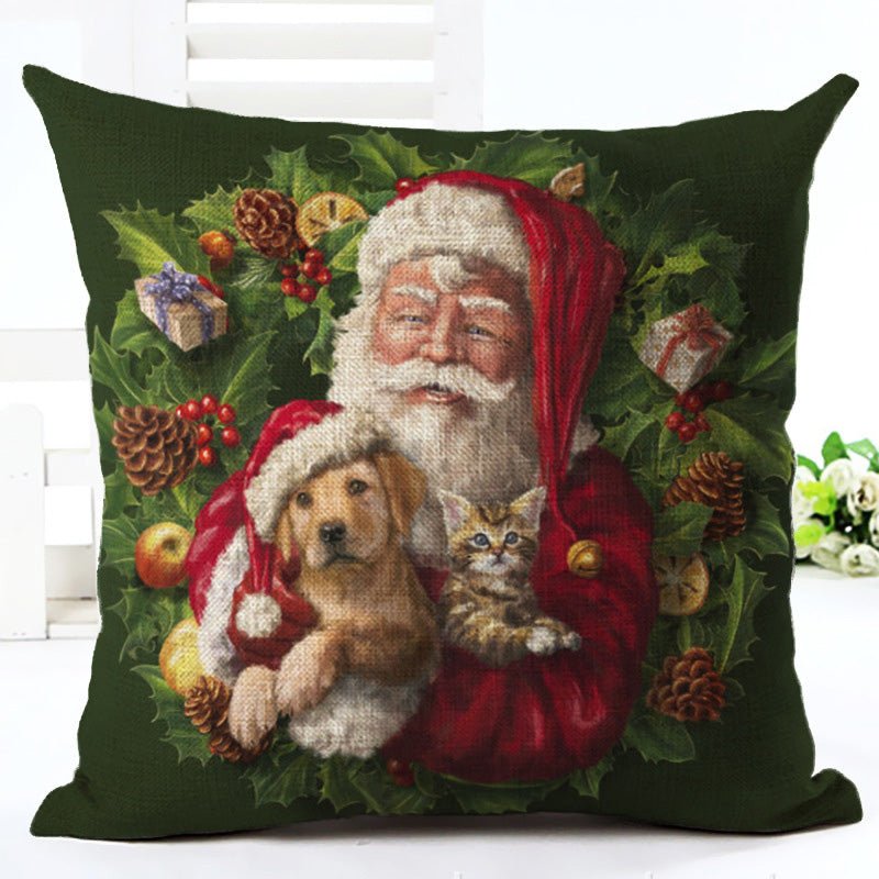 Cartoon christmas pillow pillow - Krosscanada