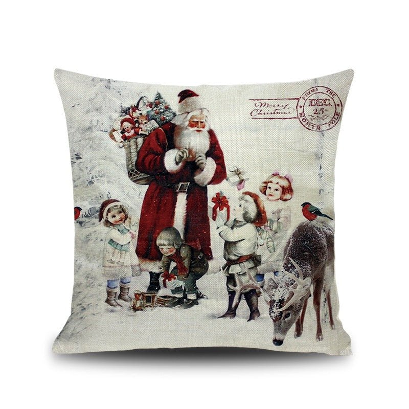 Cartoon christmas pillow pillow - Krosscanada