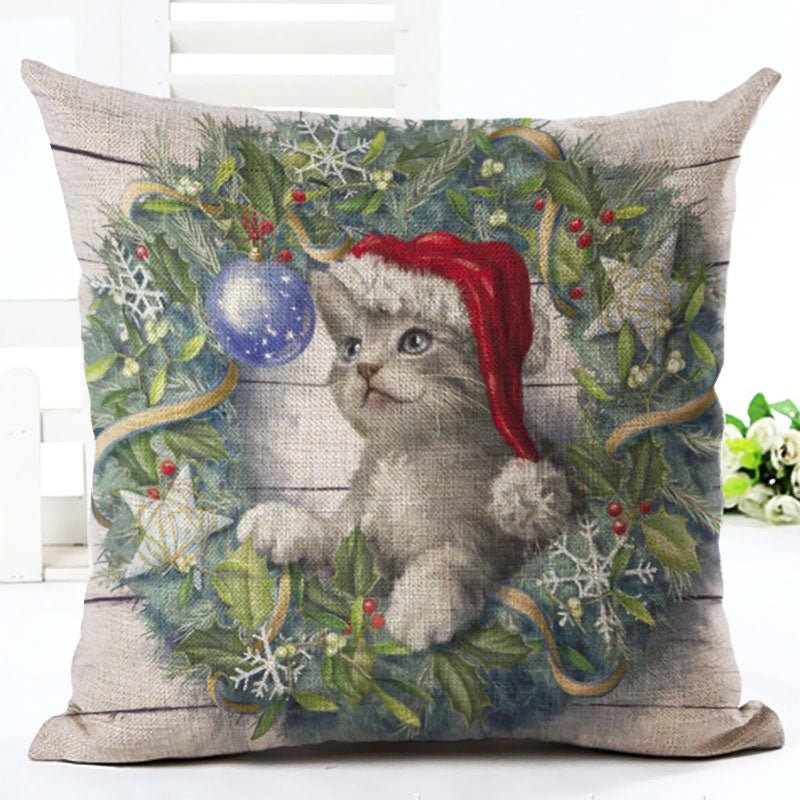 Cartoon christmas pillow pillow - Krosscanada