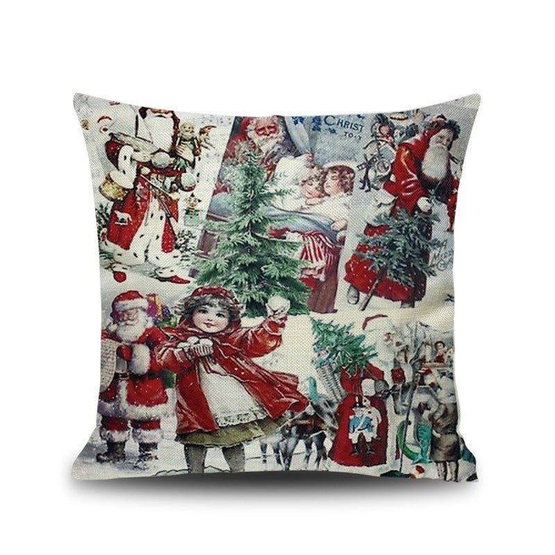 Cartoon christmas pillow pillow - Krosscanada