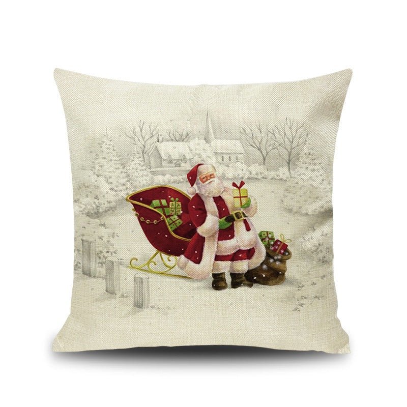 Cartoon christmas pillow pillow - Krosscanada