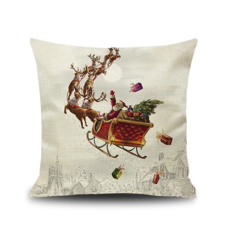 Cartoon christmas pillow pillow - Krosscanada