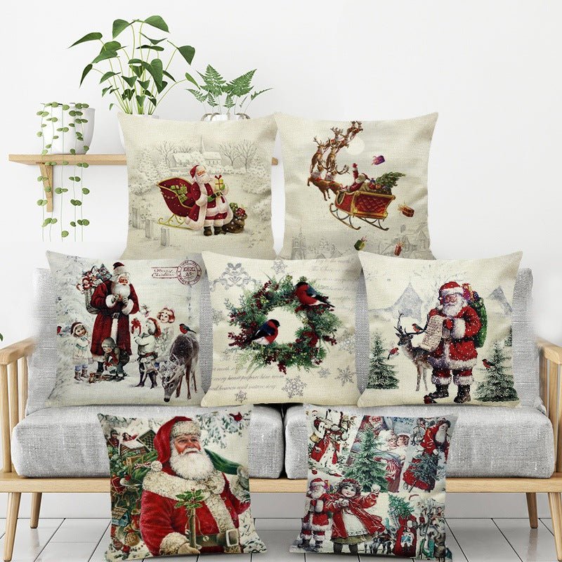 Cartoon christmas pillow pillow - Krosscanada