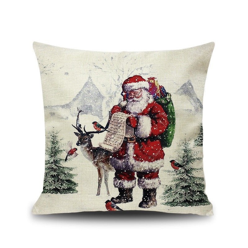Cartoon christmas pillow pillow - Krosscanada