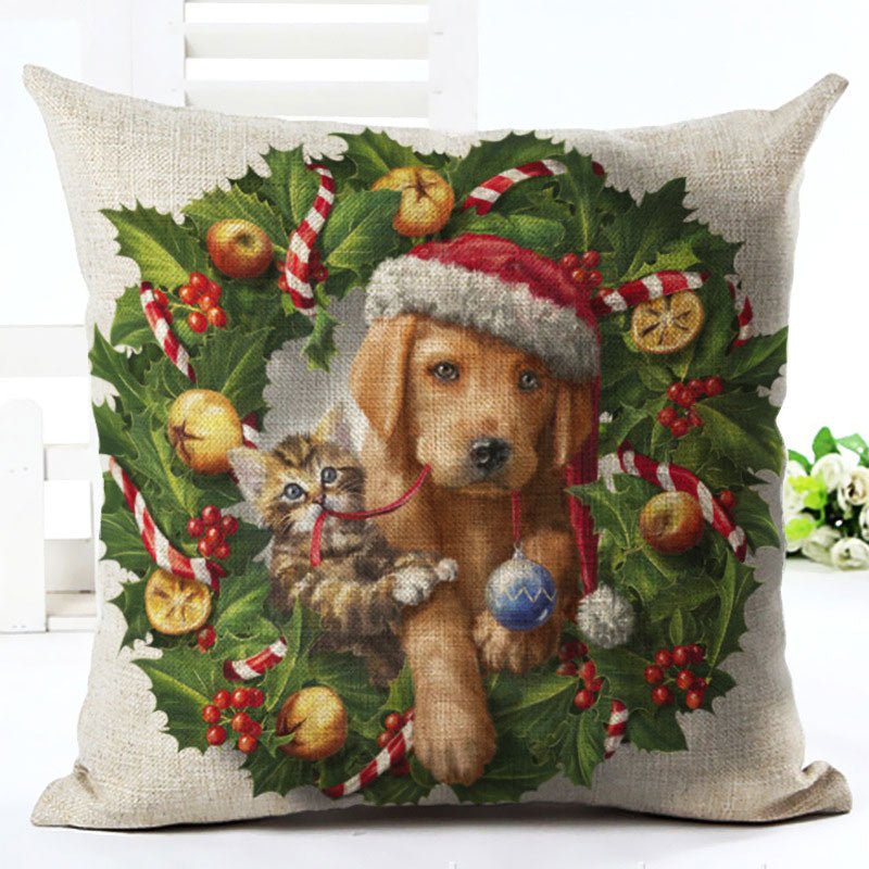 Cartoon christmas pillow pillow - Krosscanada