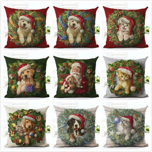 Cartoon christmas pillow pillow - Krosscanada