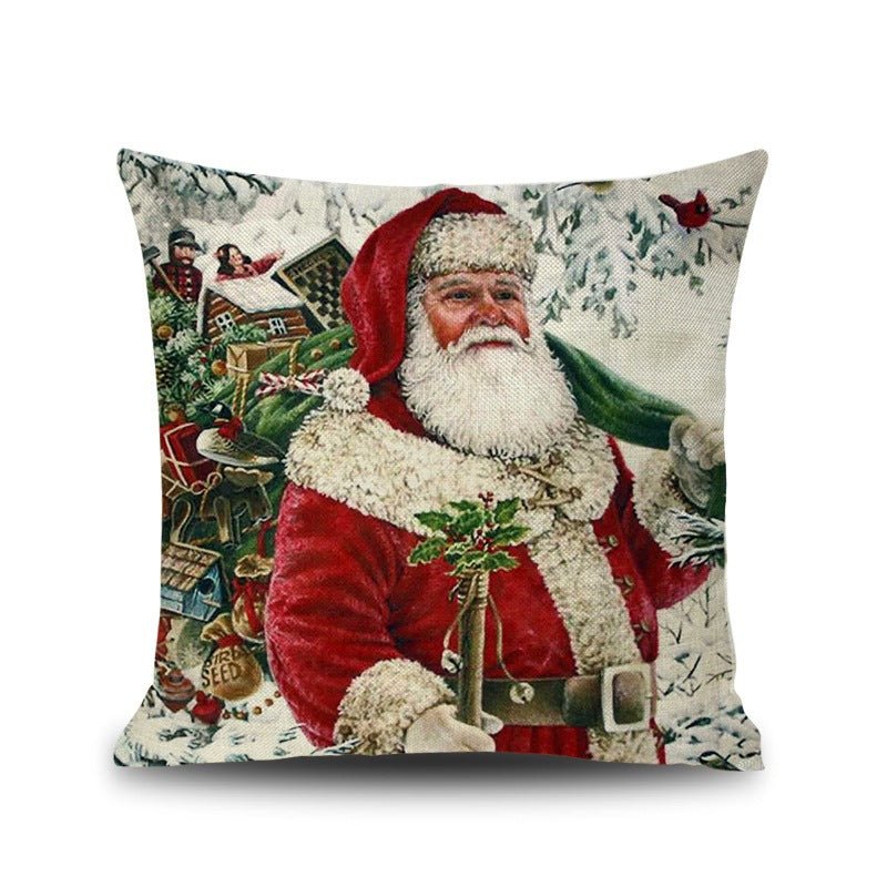 Cartoon christmas pillow pillow - Krosscanada