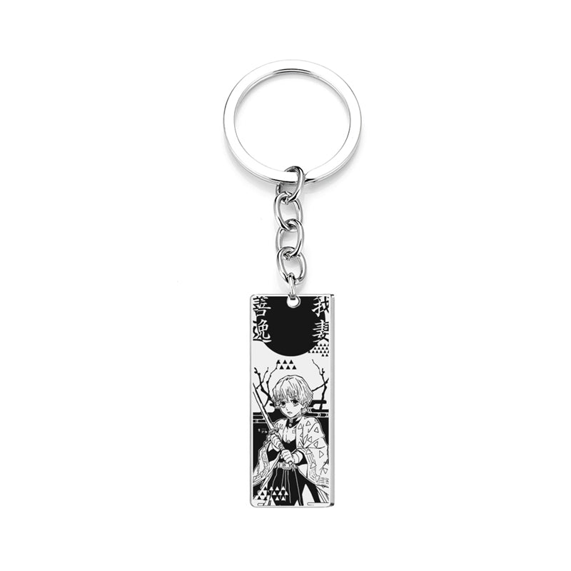 Demon Slayer Stainless Steel Keychain - KKscollecation