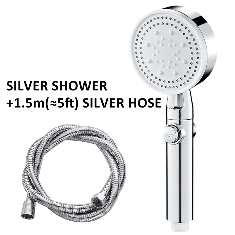 Shower Bath Shower Head Pressurized Large Water Output - KKscollecation