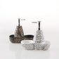 Ceramic Lotion Bottle With Sponge Seat Shower Bottle Creative Dual - use - Krosscanada