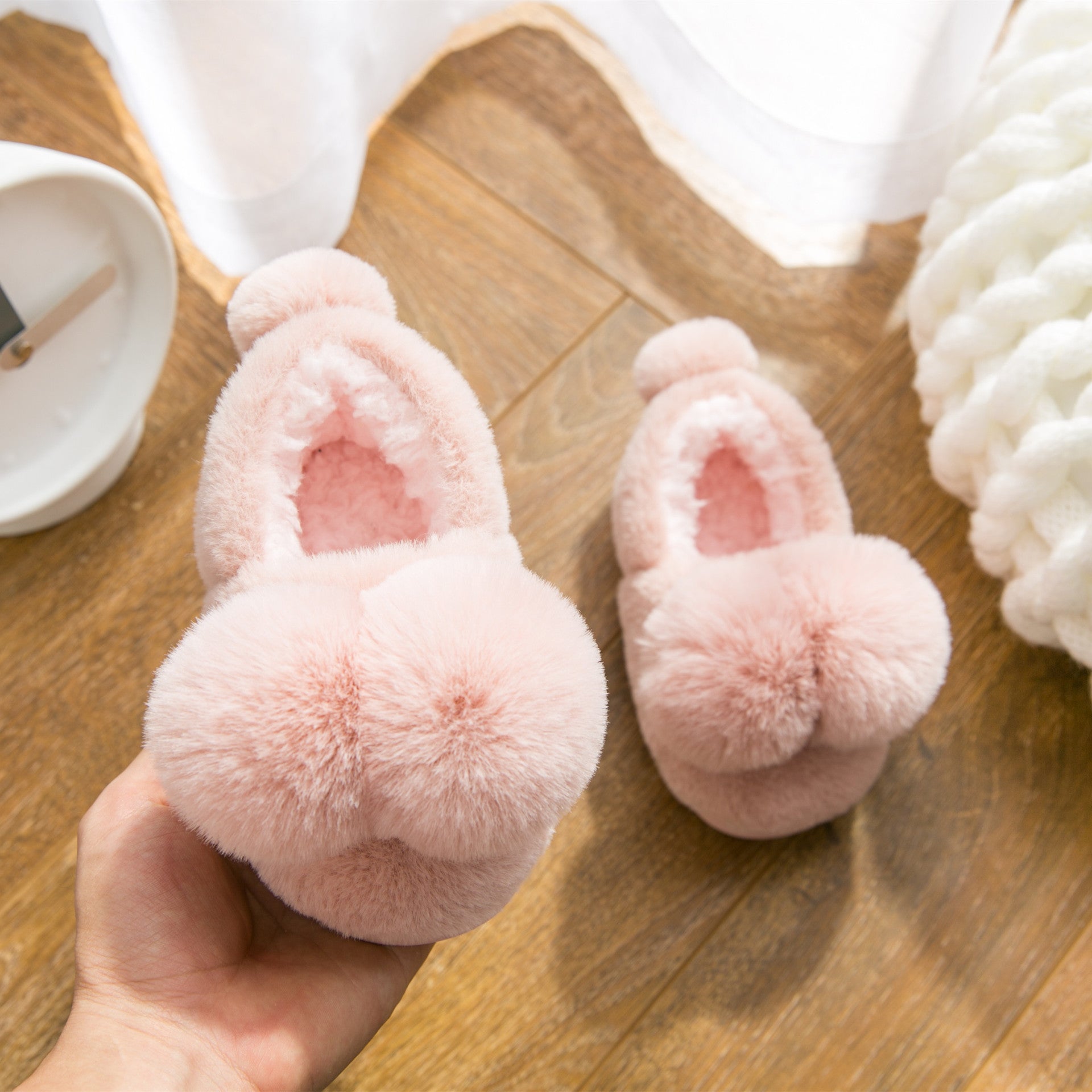Children's bath towel bathrobe and slippers suit - Krosscanada