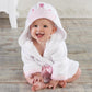 Children's bath towel bathrobe and slippers suit - Krosscanada