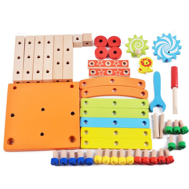 Children's Chair Building Block Toys - Krosscanada