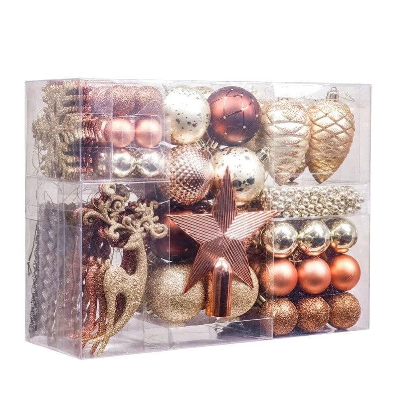 Christmas Ball Gift Pack 100pcs Home Hanging Ornaments - Krosscanada