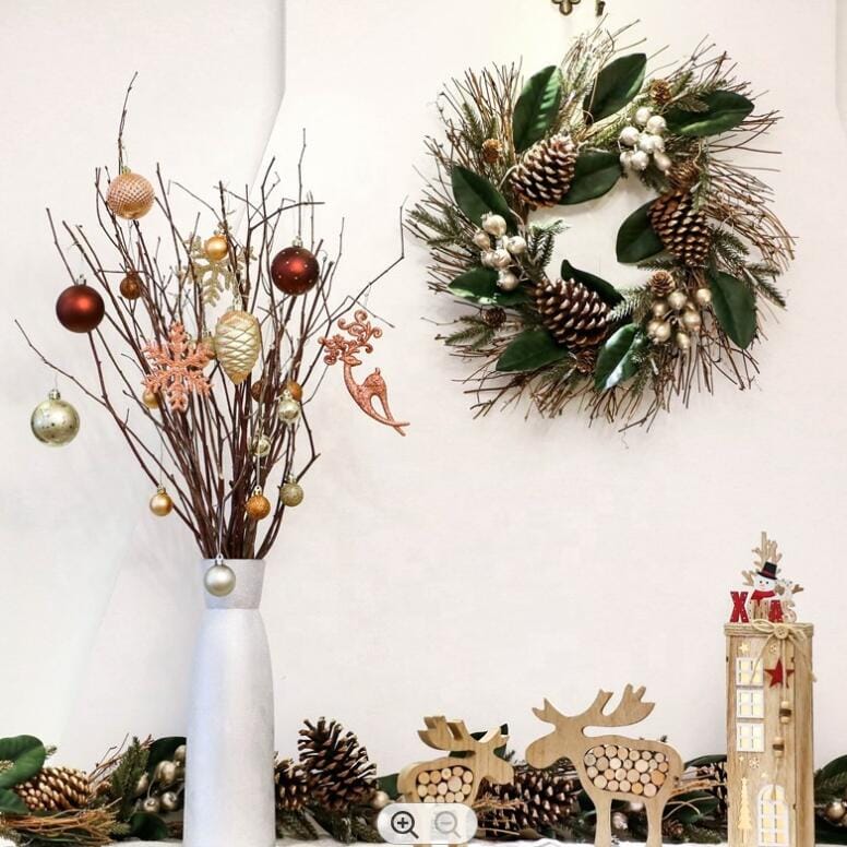 Christmas Ball Gift Pack 100pcs Home Hanging Ornaments - Krosscanada