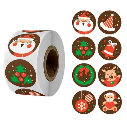 Christmas Day Decoration Gift Series Sticker Label - Krosscanada