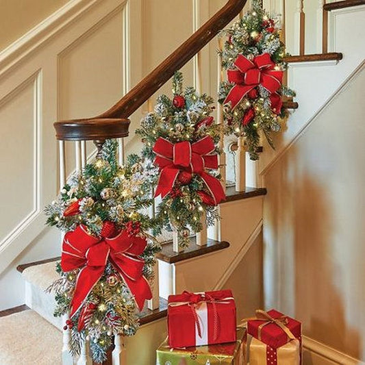 Christmas Day Door Curtain Home Decoration Hanger - Krosscanada