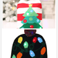 Christmas Decoration Knitted LED Light Cap Christmas Tree Snowman Adult Child Hat - Krosscanada