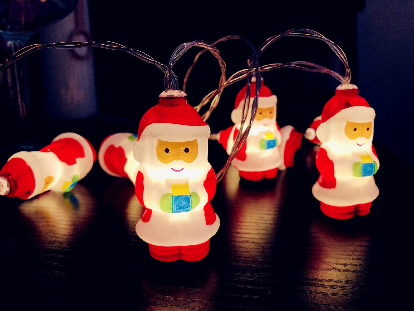 Christmas Decoration LED Santa Claus String Lights - Krosscanada