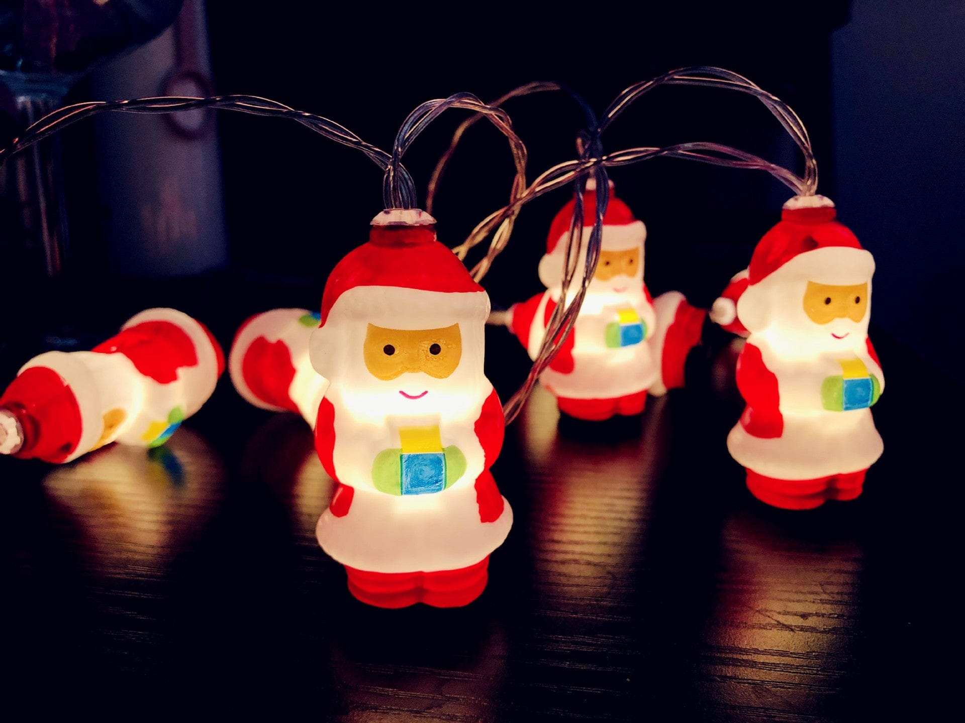 Christmas Decoration LED Santa Claus String Lights - Krosscanada