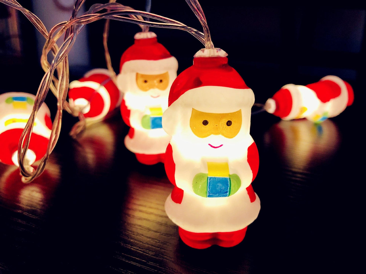Christmas Decoration LED Santa Claus String Lights - Krosscanada