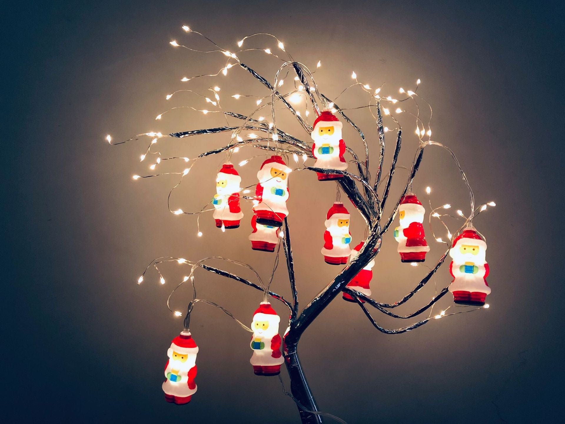 Christmas Decoration LED Santa Claus String Lights - Krosscanada