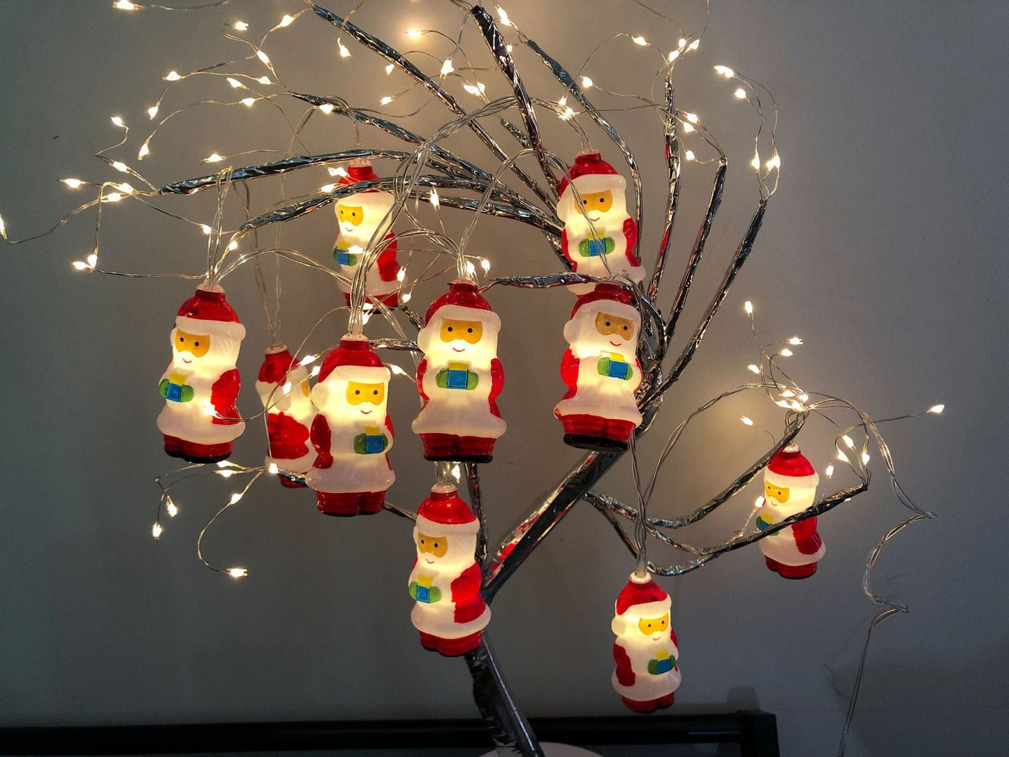 Christmas Decoration LED Santa Claus String Lights - Krosscanada