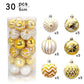 Christmas Decorations, Christmas Tree Decoration Balls In Bucket - Krosscanada