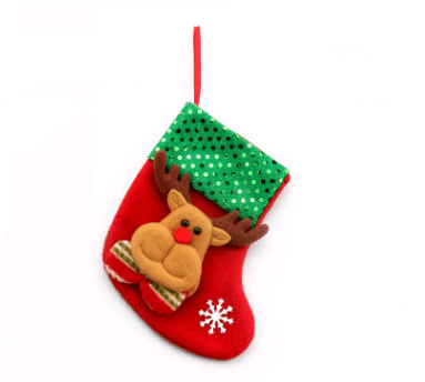 Christmas Decorations Santa Claus Socks Christmas Tree Pendant Christmas Socks Gift Bag Christmas Bag - Krosscanada