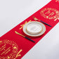 Christmas Elk Snowman Table Runner Merry Christmas Decorations - Krosscanada