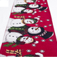 Christmas Elk Snowman Table Runner Merry Christmas Decorations - Krosscanada