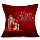 Christmas festive pattern car sofa pillow pillowcase - Krosscanada