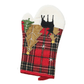 Christmas flower plaid gloves - Krosscanada