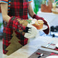 Christmas flower plaid gloves - Krosscanada