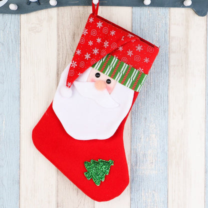 Christmas Gift Bag Christmas Decorations Gift Bag Pendant Ornaments Wholesale Large Christmas Stockings Socks - Krosscanada
